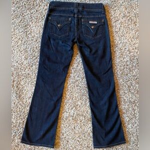 Hudson Bootcut Flap Pocket WP170DHK Women’s Dark Wash Jeans EUC Made in USA